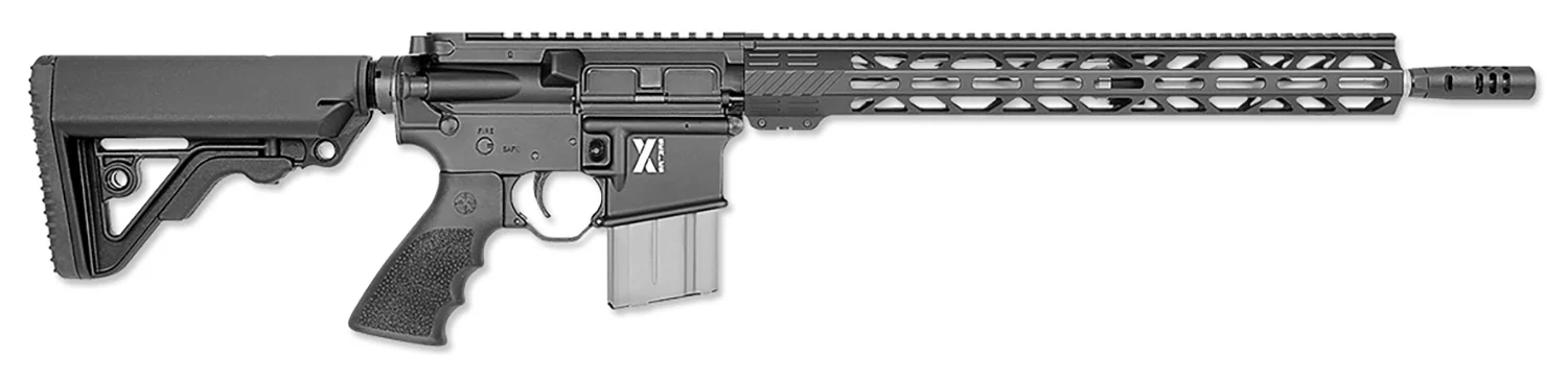 Rock River Arms LAR-15 X-1 223 Wylde 18in fluted stainless barrel with black RRA Operator stock and Hogue grip