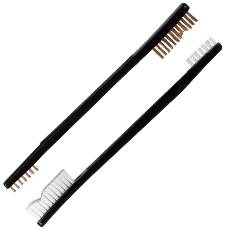 KleenBore UT-COMBO double end brush combo bronze and nylon bristles 2 pack