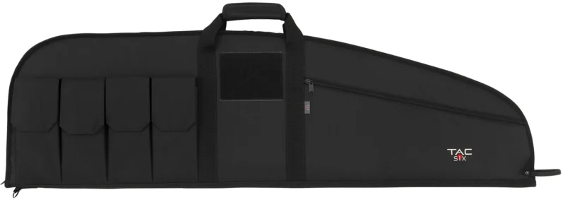 Allen Tac-Six 42-inch Combat Tactical Rifle Case, black Endura nylon, padded lining