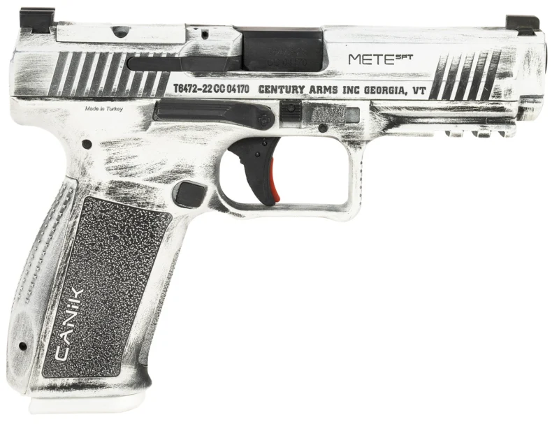 Canik METE SFT Artic White Distress - 9mm, 4.5in