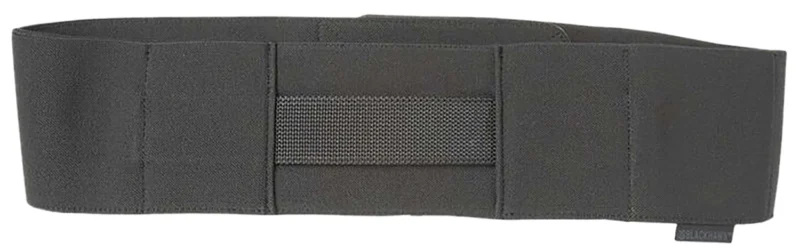 Blackhawk Stache N.A.C.H.O. X-Small black elastic belly band, 24-29 in, with pockets