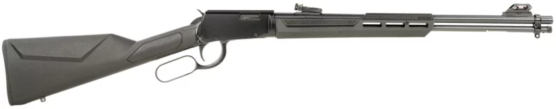 Rossi Rio Bravo .22 WMR lever-action rifle, 20-inch barrel, black synthetic stock