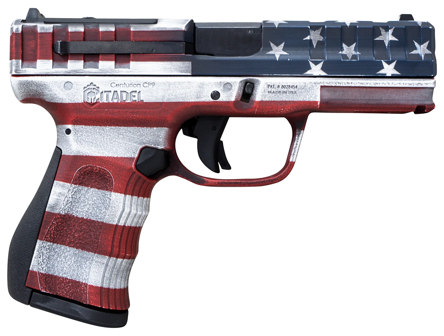 Citadel Centurion CP9 9mm 4-inch American Flag Cerakote