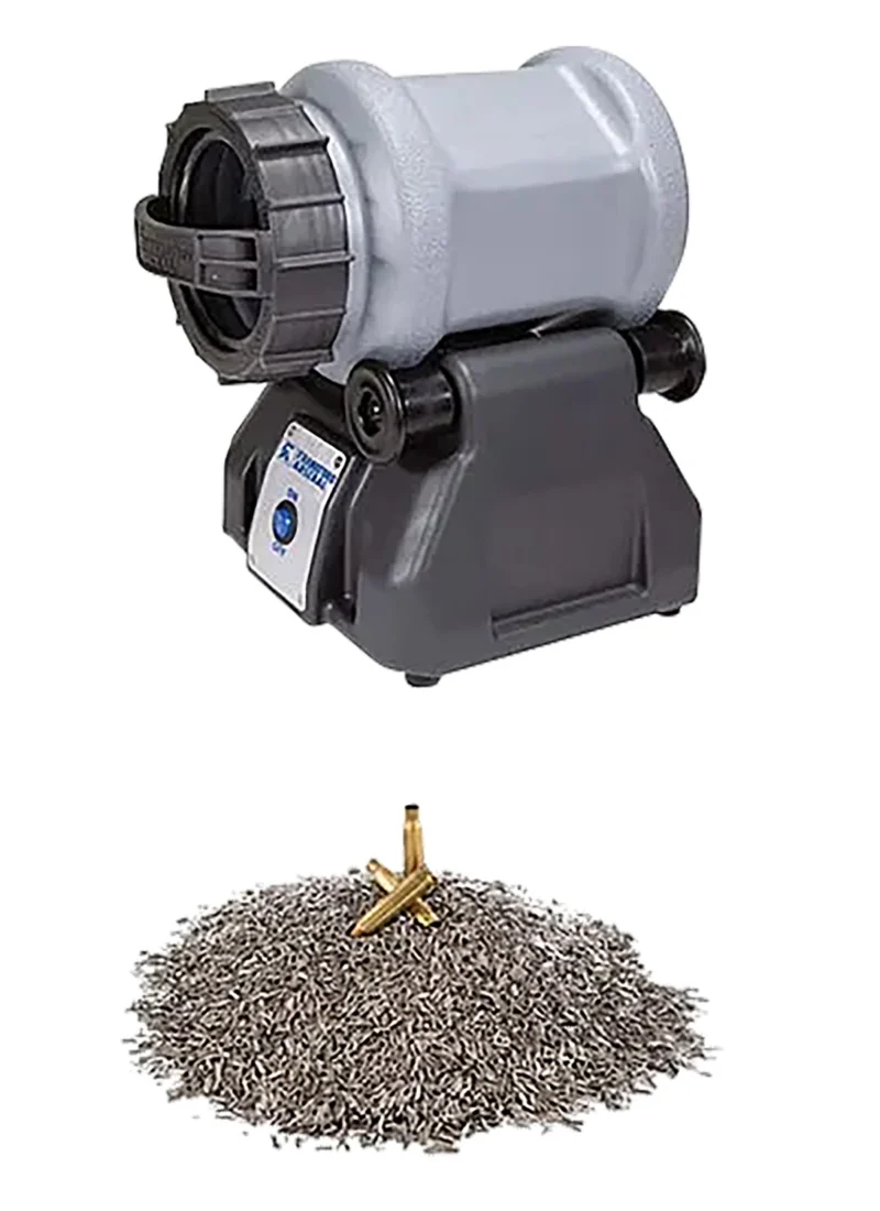 Frankford Arsenal Rotary Tumbler Lite Professional Kit with separator, dryer, and stainless steel media