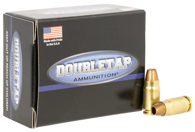 Double Tap Home Defense .357 Sig 115 gr CE JHP ammunition box, 20 rounds