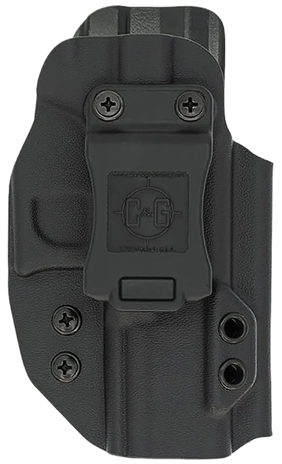 C&G Holsters Covert IWB Kydex holster for S&W Shield 9/40, black, right hand