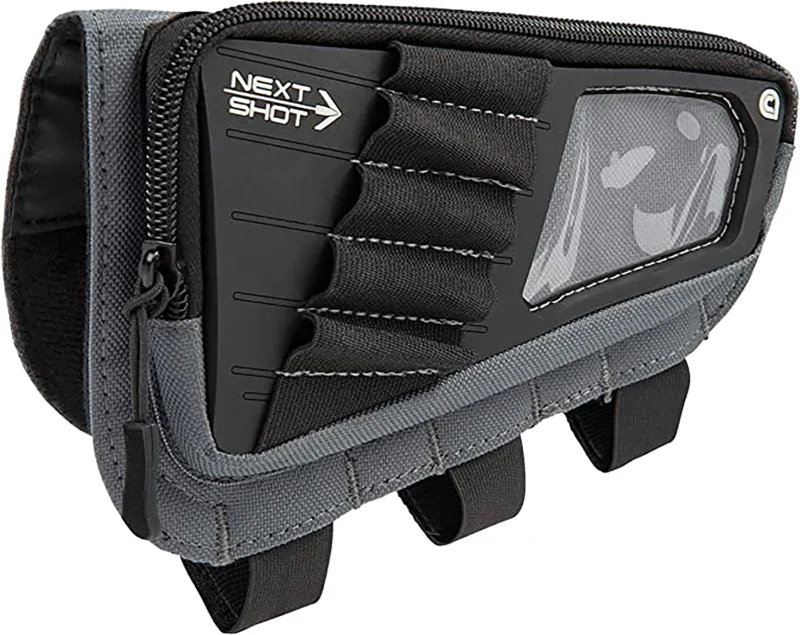 Allen Next Shot Cody Buttstock Pouch for .223 to .300 Win Mag, 5-round capacity