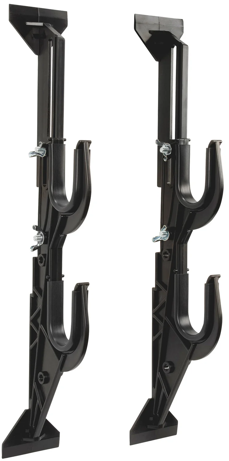 Allen Two-Gun Molded Rack black plastic window mount adjustable two-place