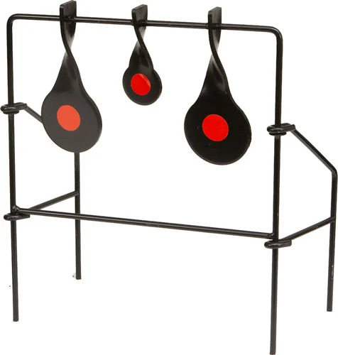 Allen EZ-Aim 15265 triple spinner metal target with two 2.25-inch and one 1.5-inch spinners