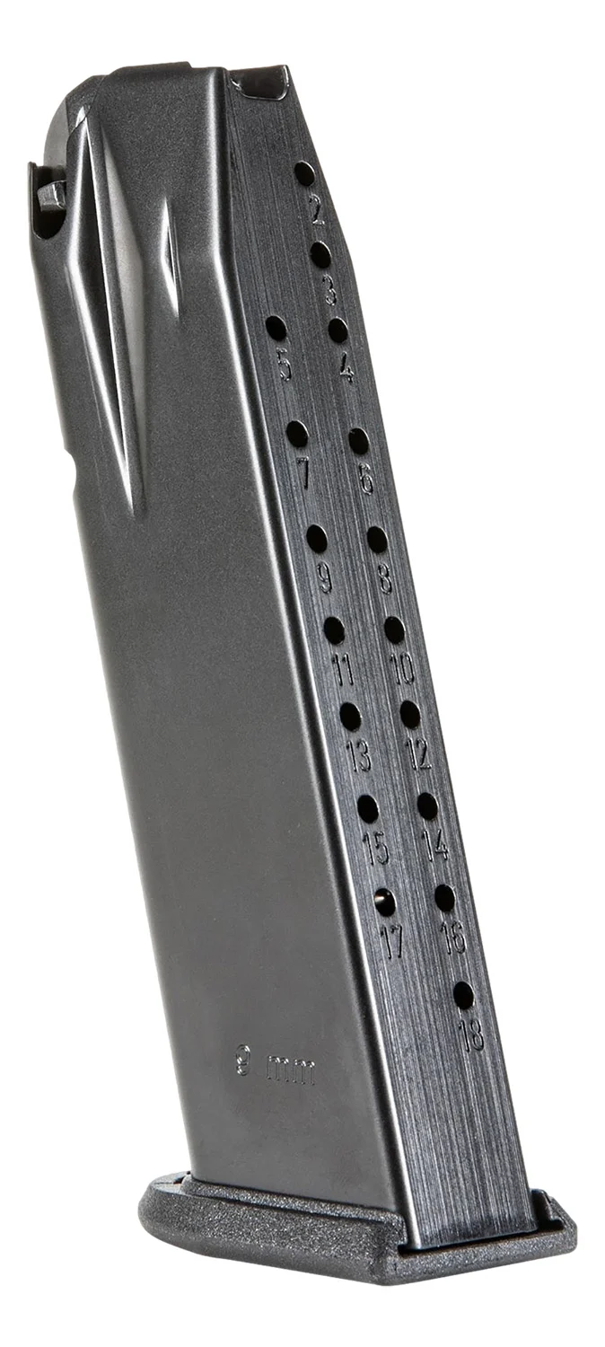 Walther PDP Full-Size 9mm 18-round black aluminum magazine