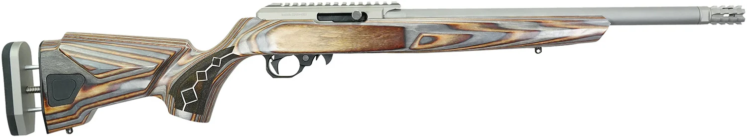 Black Rain Ordnance BRO-22 Deluxe .22 LR 16 inch threaded stainless barrel Shady Camo Boyd's Agility stock