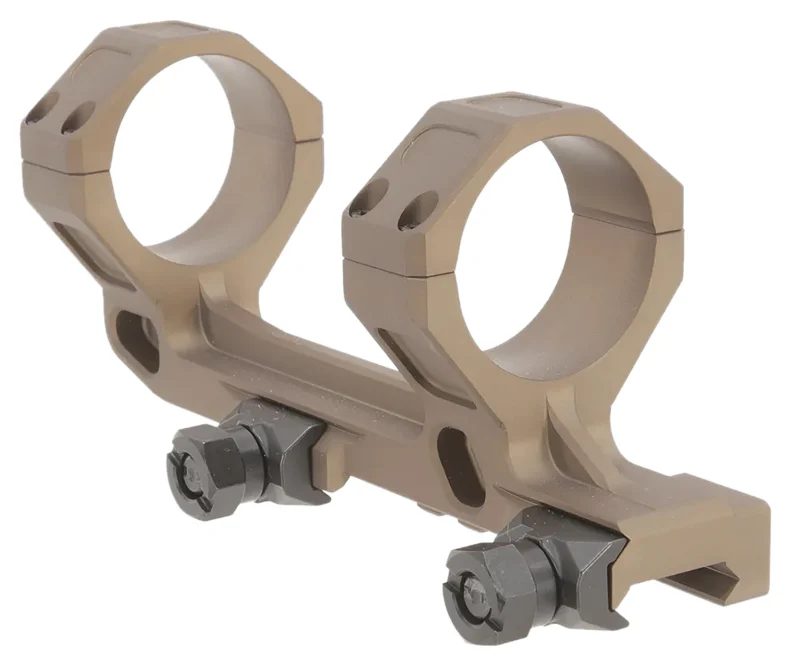 Geissele AR15 Super Precision 34mm DDC scope mount in desert tan