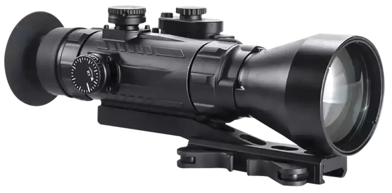 AGM Wolverine Pro-4 4x70mm Gen 3 night vision rifle scope matte black