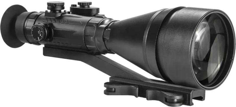 AGM Wolverine Pro-6 6x100mm Gen 3 night vision rifle scope in matte black