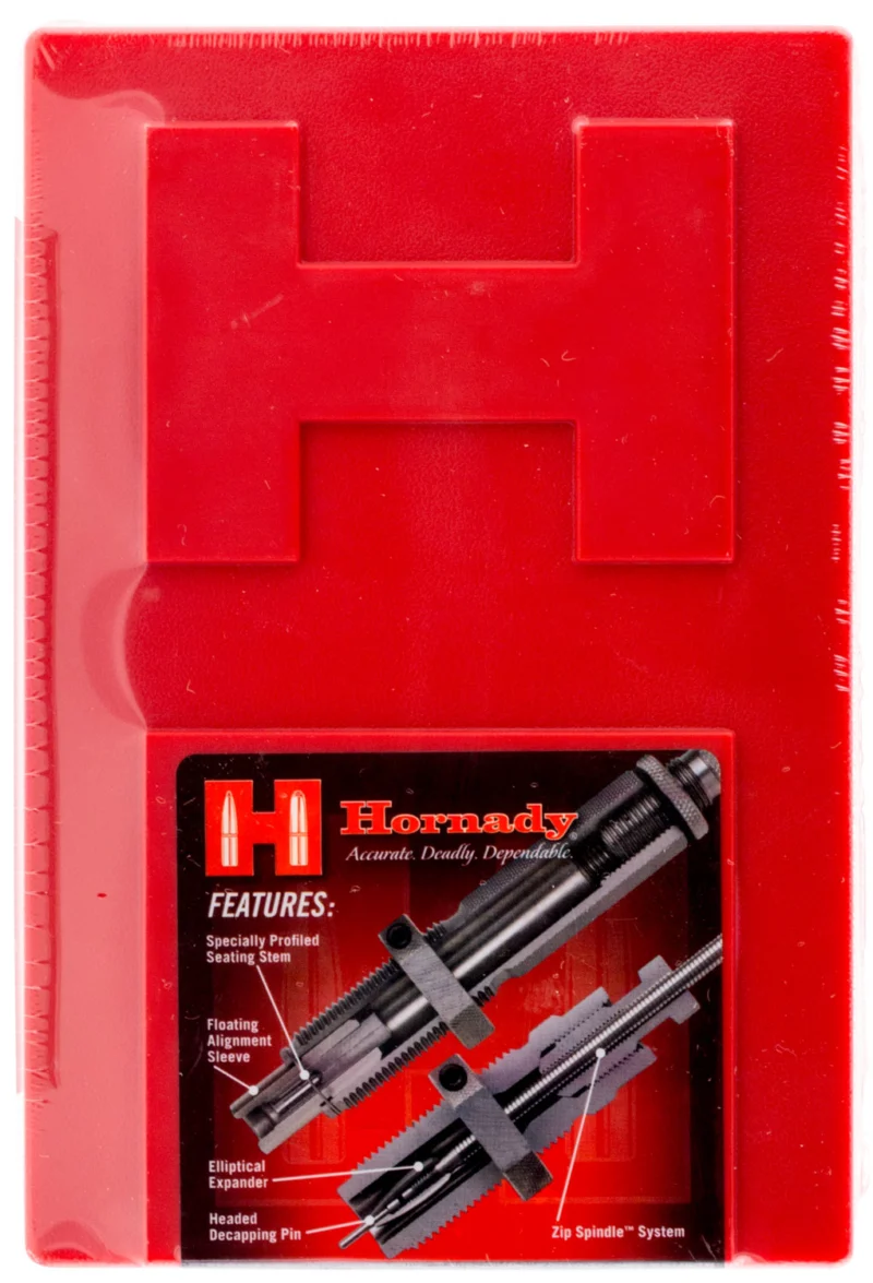 Hornady 28 Nosler Series III 2-Die full-length sizing and seater die set