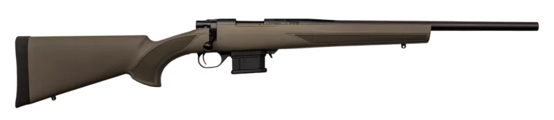 Howa M1500 Mini Action 6mm ARC 20in hammer-forged heavy threaded barrel OD green synthetic rifle