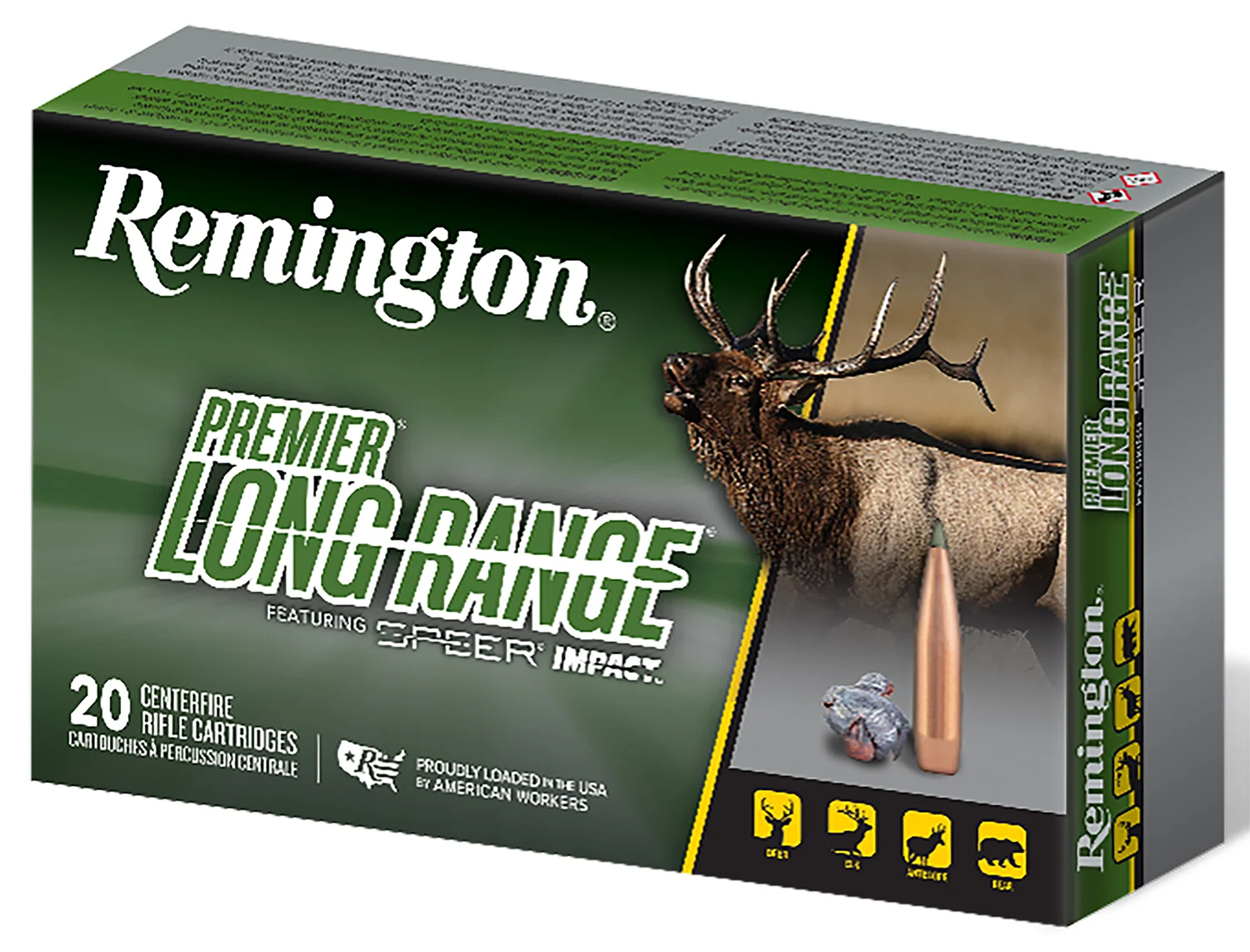 Remington Premier Long Range 7mm PRC 175gr Speer Impact 20rd box product image