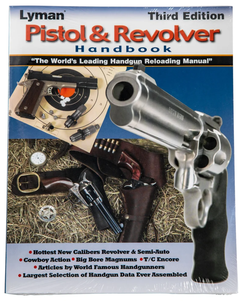 Lyman Pistol & Revolver Handbook 3rd Edition reloading manual cover