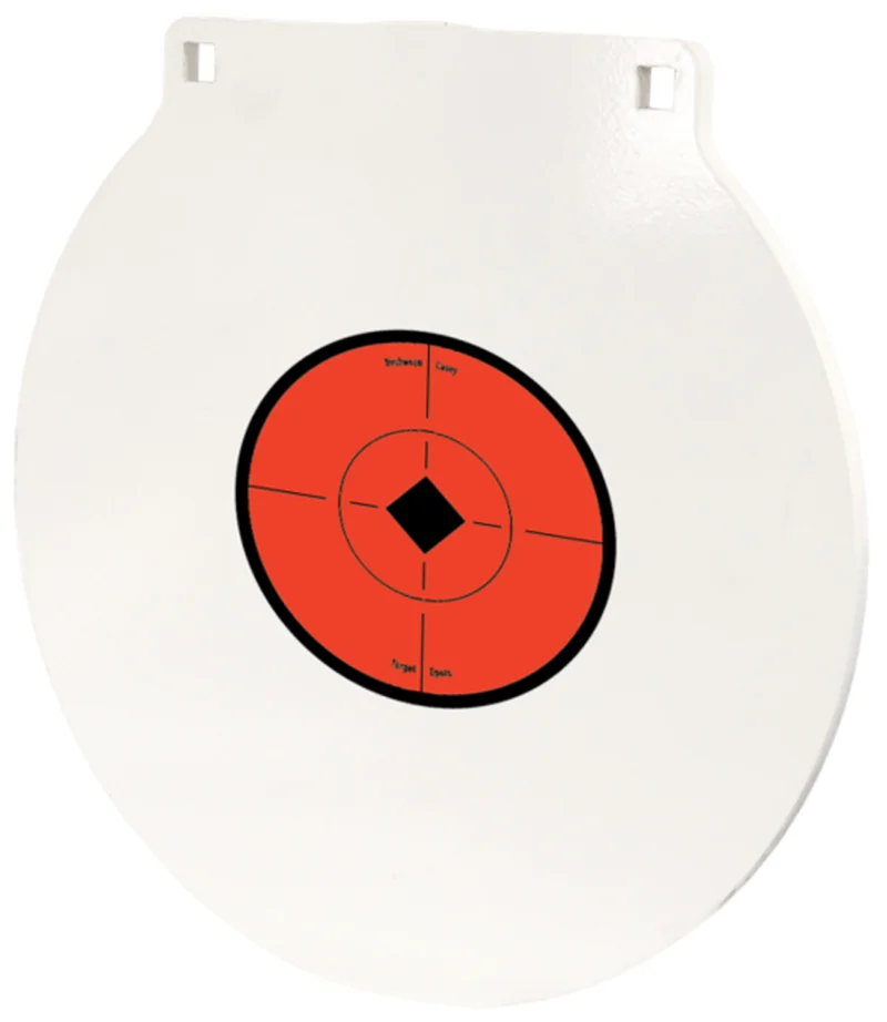 Birchwood Casey 6-inch NM500 round steel target plate hanging target