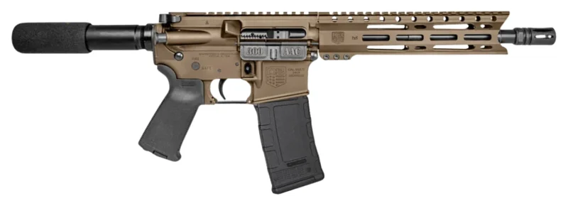 Diamondback DB15 .300 AAC Blackout rifle, 10in heavy barrel, FDE finish, 9in M-LOK handguard