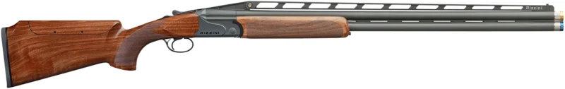 Rizzini BR110 Sporter IPS over-under shotgun, 12 Gauge, 32-inch barrels, matte gray finish, Grade II Turkish walnut stock