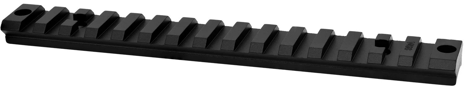 Warne Vapor Picatinny rail for Savage Axis/Axis II, matte black, 0 MOA