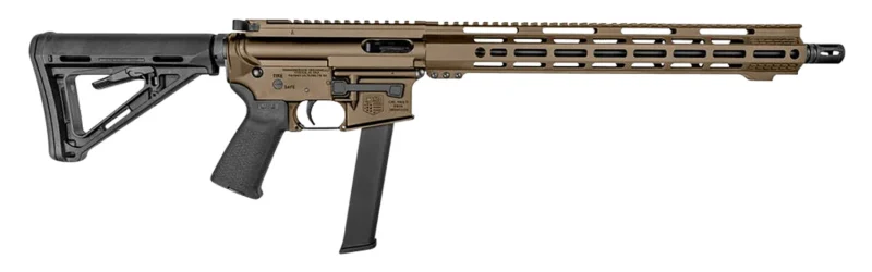 Diamondback DB DB9R 9mm 16in FDE carbine side view