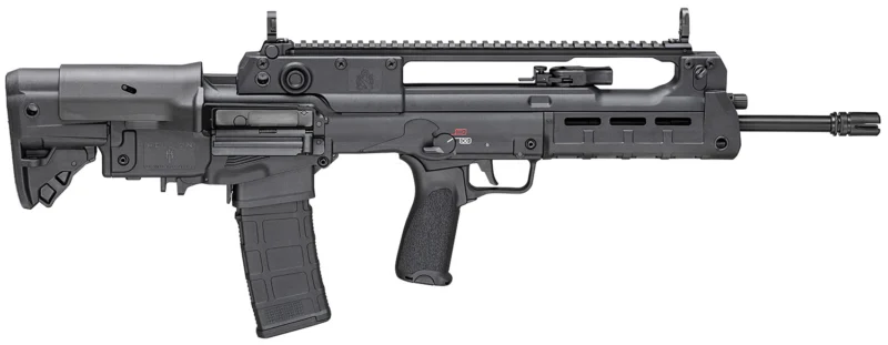 Springfield Armory Hellion bullpup rifle, black, 5.56x45 NATO, 18 inch barrel, 30-round magazine