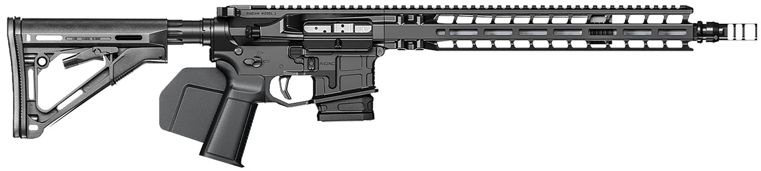 Radian Weapons Model 1 CA-compliant rifle .223 Wylde 14.5in black Cerakote