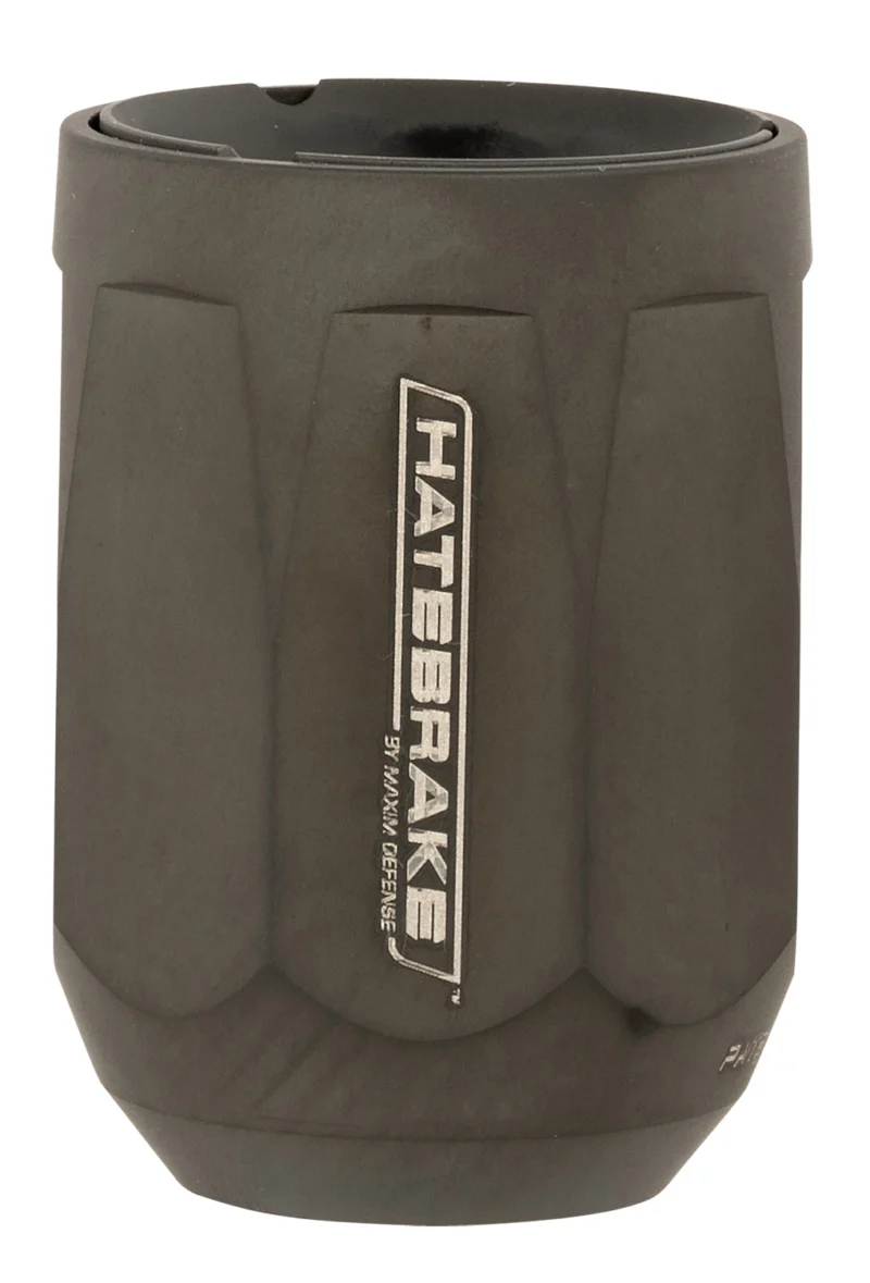 Maxim Defense Hate Brake DLC 17-4 stainless muzzle booster under handguard