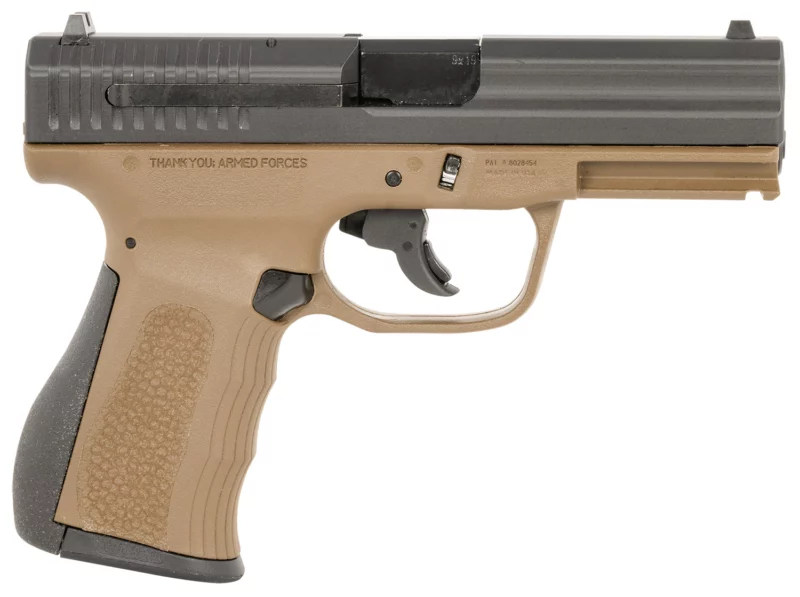 FMK Firearms 9C1 G2 9mm 3.87 inch compact pistol burnt bronze slide black backstrap