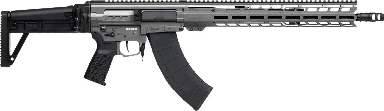 CMMG DISSENT MK47 7.62x39 16.10 inch Tungsten rifle with side folding stock