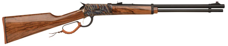 G-Force Arms LVR 357 Saddlehorn 20 inch lever-action rifle with color case-hardened receiver and walnut stock