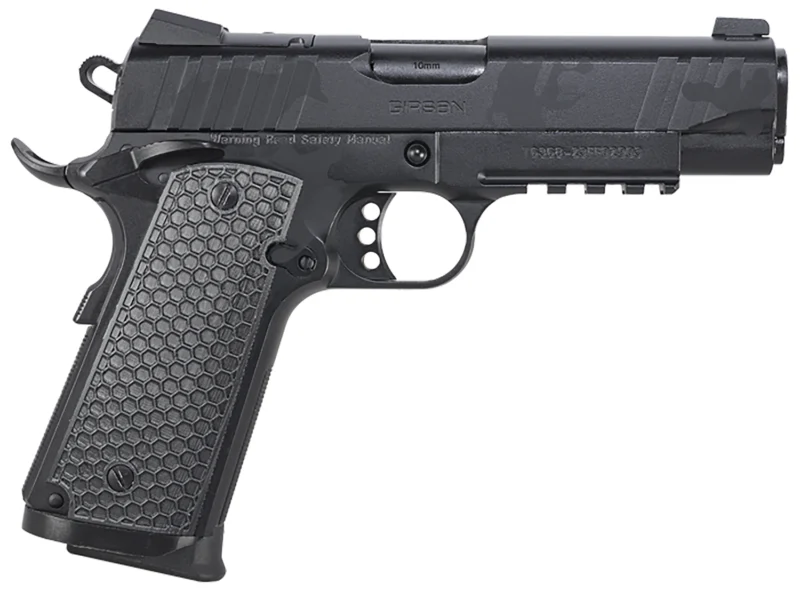 Girsan MC1911C .45 ACP 4.4 inch compact pistol, optics-ready, black camo finish