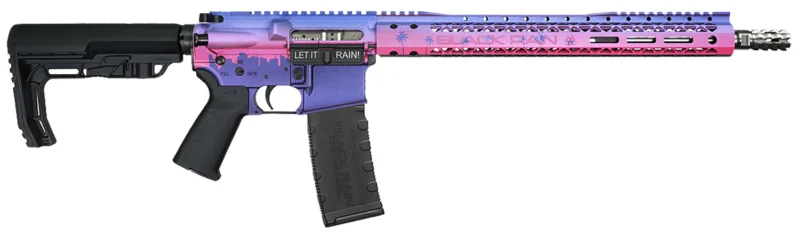 Black Rain Ordnance SPEC15 5.56 16-inch M-LOK rifle with MFT 6-position stock in Miami finish