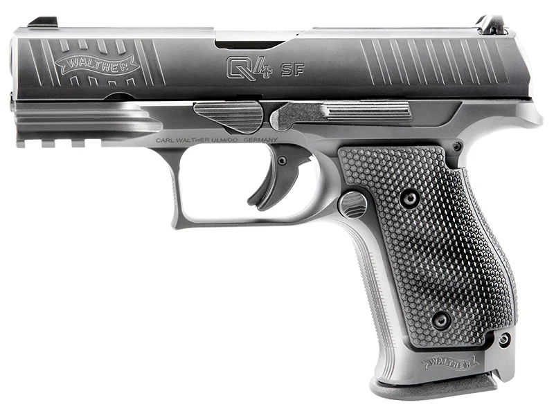 Walther Q4 Steel Frame 9mm 4in, 15rd, 3 Mags