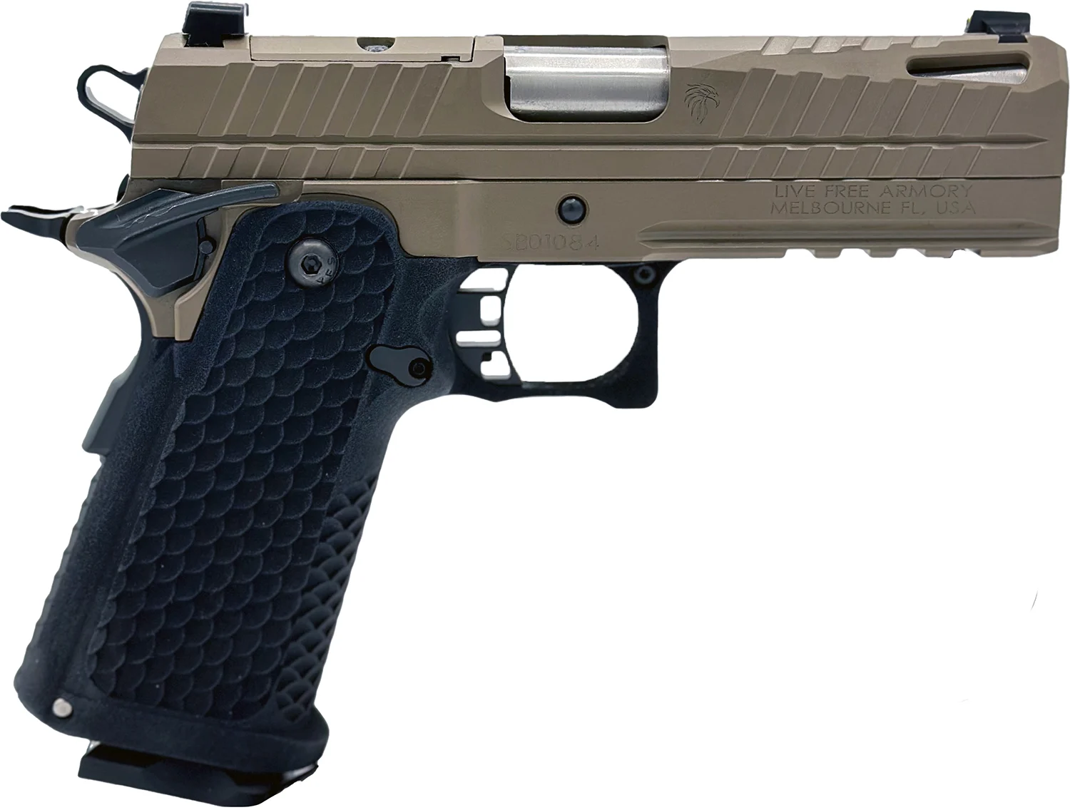 Live Free Armory Apollo 11 Sub-Compact 9mm FDE