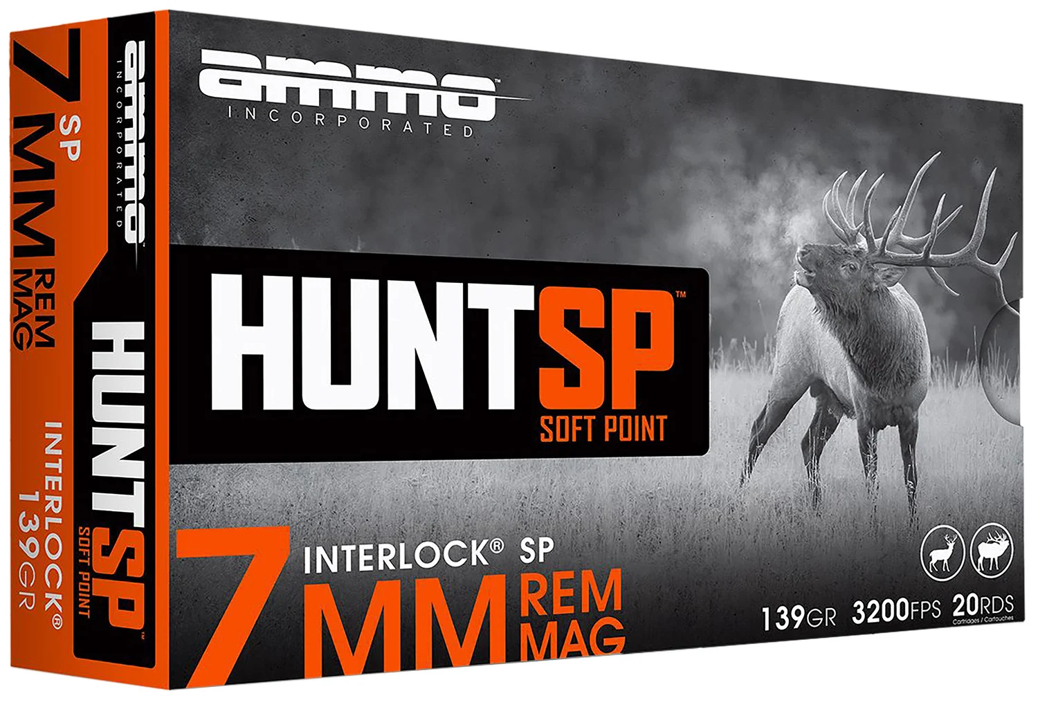 Ammo Inc Hunt SP 7mm 139gr Soft Point 20rd box