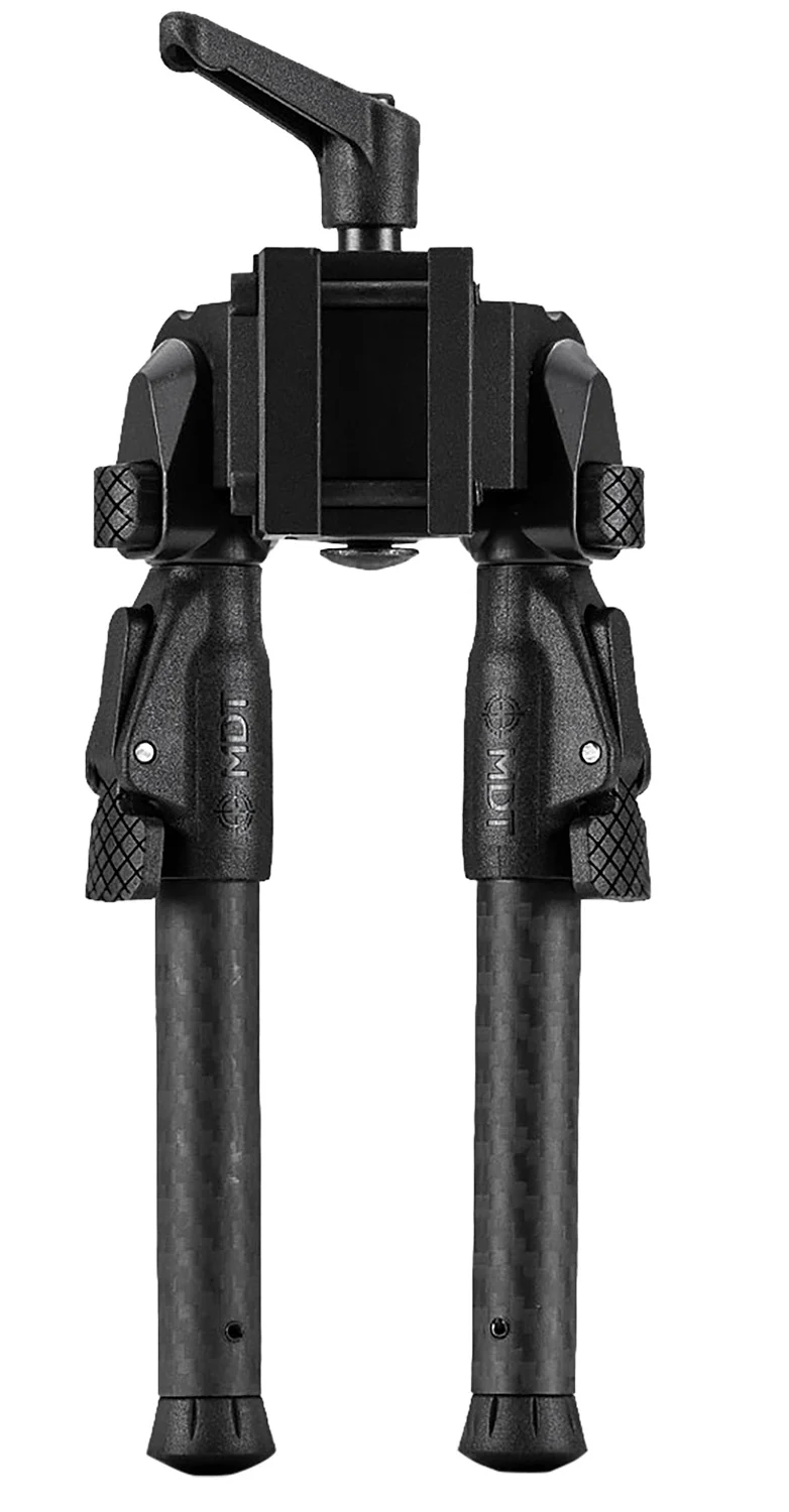 MDT GRND-POD bipod on Picatinny rail, black, adjustable 4.5-9 in