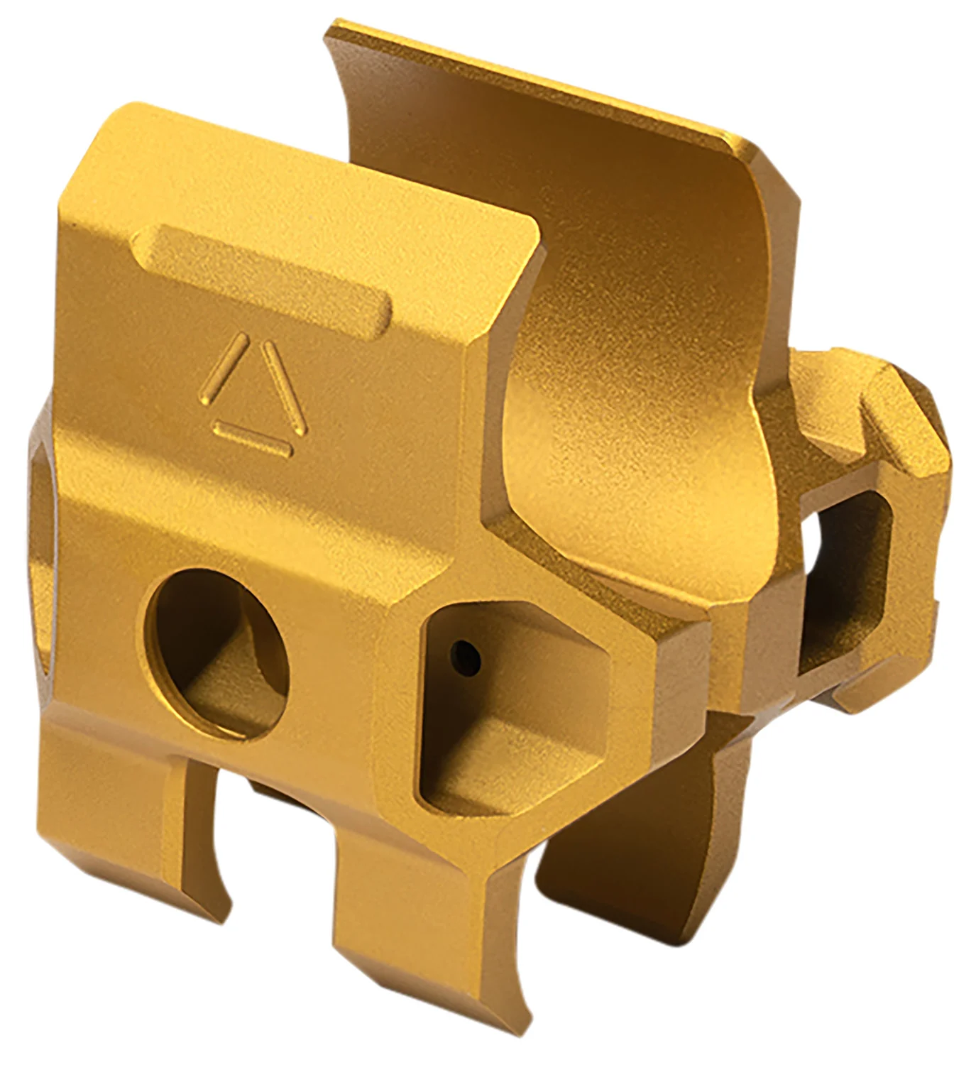 Strike Industries 12-Gauge shotgun barrel clamp Flat Dark Earth with Picatinny rail and QD socket