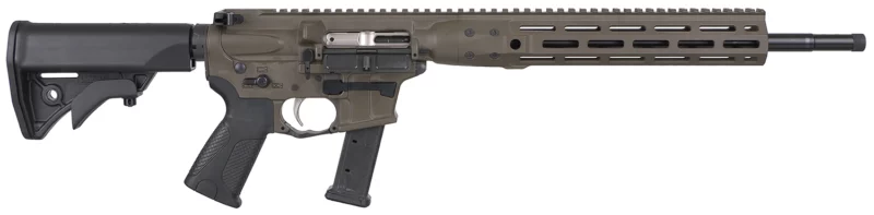 LWRC IC-9 9mm carbine 16.1 inch Patriot Brown 27rd
