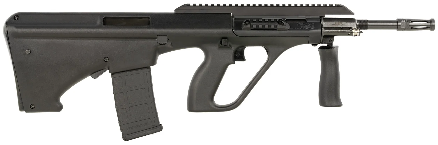 Steyr AUG A3 M2 5.56x45 NATO 16-inch black bullpup rifle with 30-round magazine