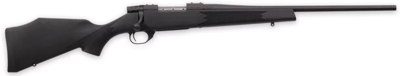 Weatherby Vanguard Synthetic Compact rifle .22-250 Rem 20in threaded matte blue black adjustable stock