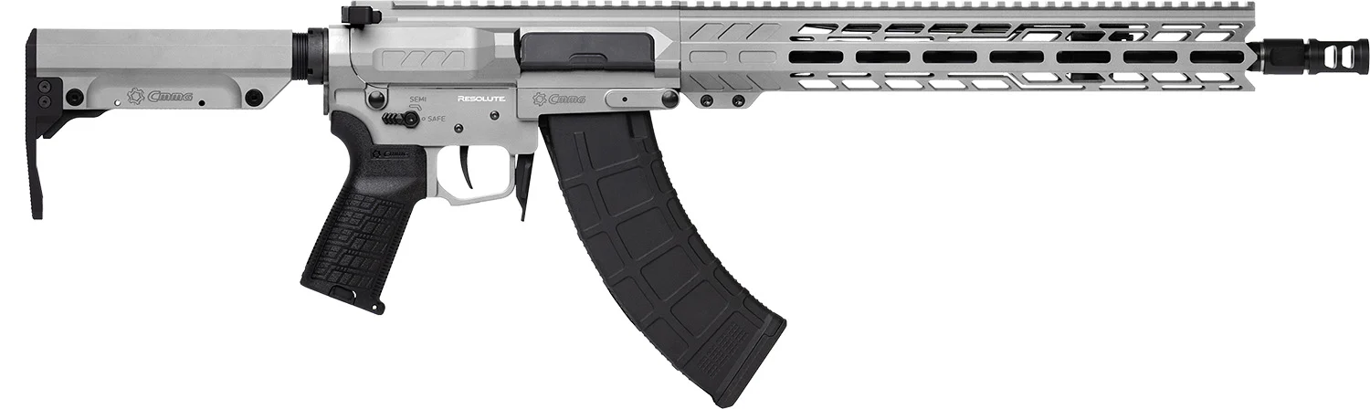 CMMG RESOLUTE MK47 7.62x39 rifle with EML 15" M-LOK handguard and Magpul 30rd PMAG