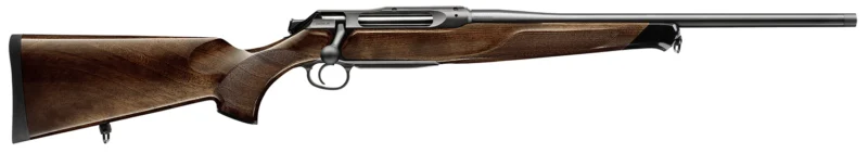 J.P. Sauer 505 Lux bolt-action rifle, 7mm Rem Mag, 24-inch threaded barrel, Grade 5 wood stock