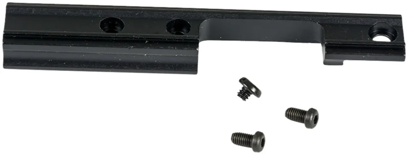 Crickett 80044 left-hand 3/8 dovetail rifle scope mount kit matte black