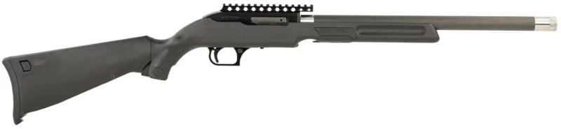 Magnum Research SwitchBolt SSAA22G 22 LR rifle with 16.50 in carbon threaded barrel and Archangel folding backpack stock