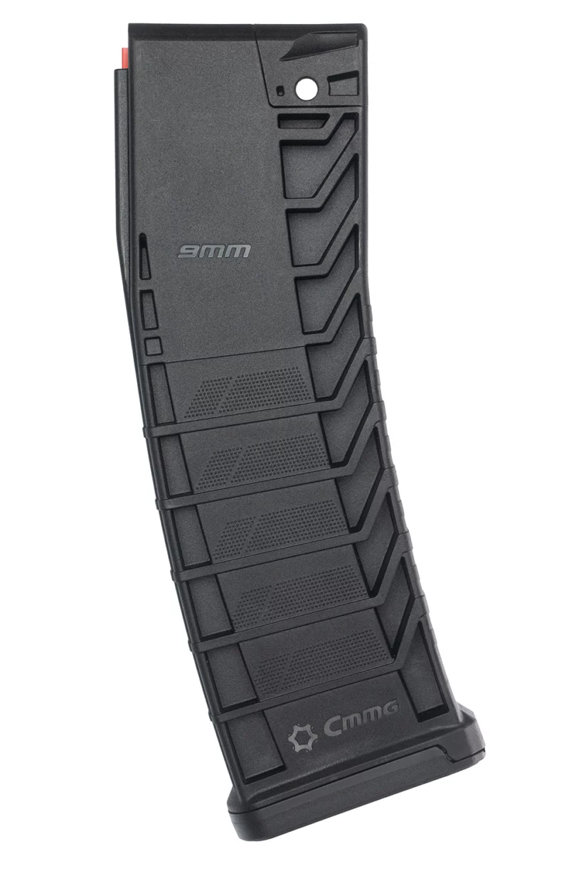 CMMG Gen II 9mm 33-round AR-15 magazine, black polymer