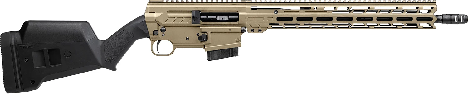 CMMG Dissent BR4 22 ARC CA-compliant rifle in Coyote Tan with Magpul SGA stock