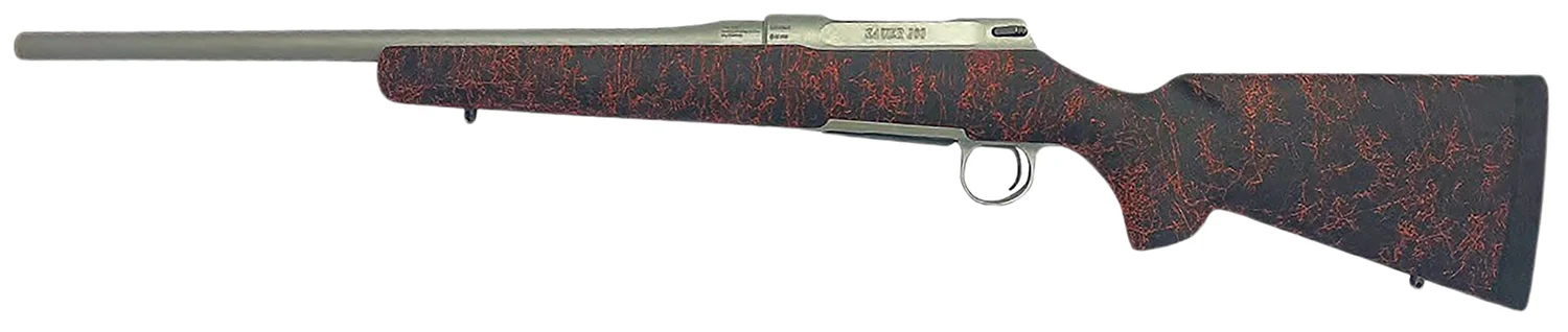 J.P. Sauer & Sohn Sauer 100 Silver XT 6.5 Creedmoor rifle, 22-inch stainless Cerakote barrel, black HS Precision stock